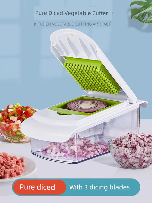 Professional Fruit Dicing Chopper for Commercial Use