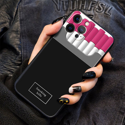 Compatible with Apple , Personality Creative Luxury High-grade Cigarette Drop PMaterial of protective cover