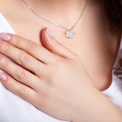 To My Beautiful Mom Necklace