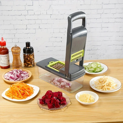 14/16 in 1 Vegetable Multifunctional Chopper Onion Potato Chopper Food Grate Food Grade Grater Kitchen Vegetable Slicer Dicer